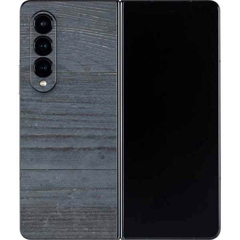 Charcoal Wood Galaxy Z Fold4 5G Skin